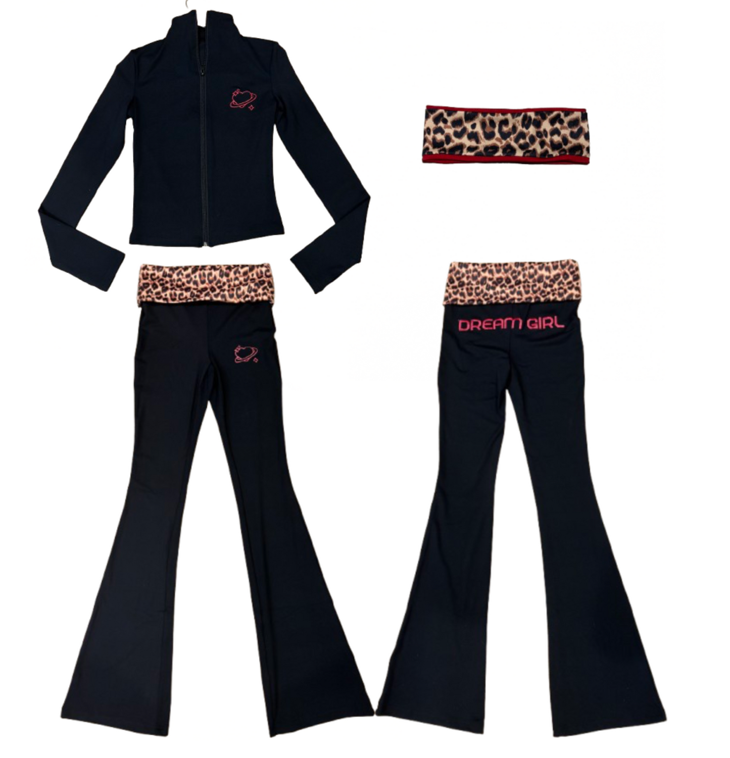 Dream Girl Leopard Print Set