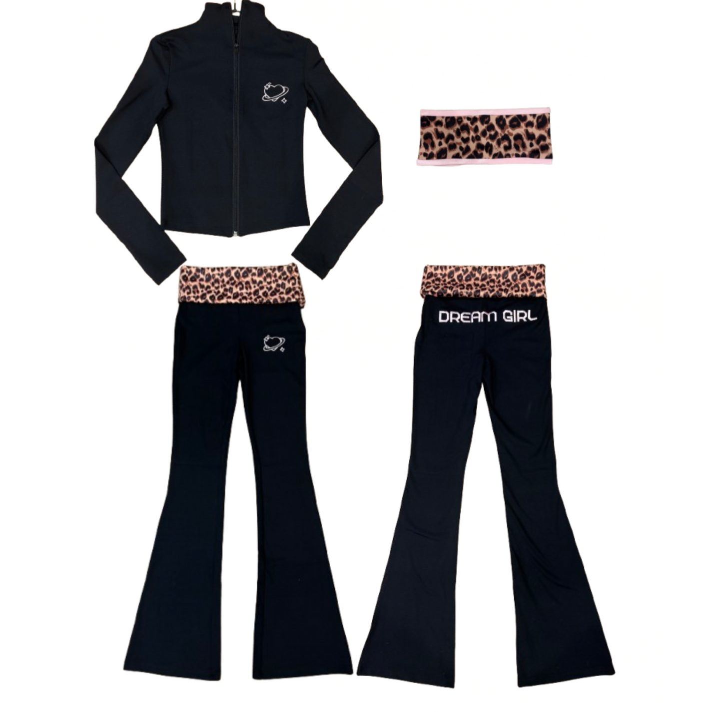 Dream Girl Leopard Print Set